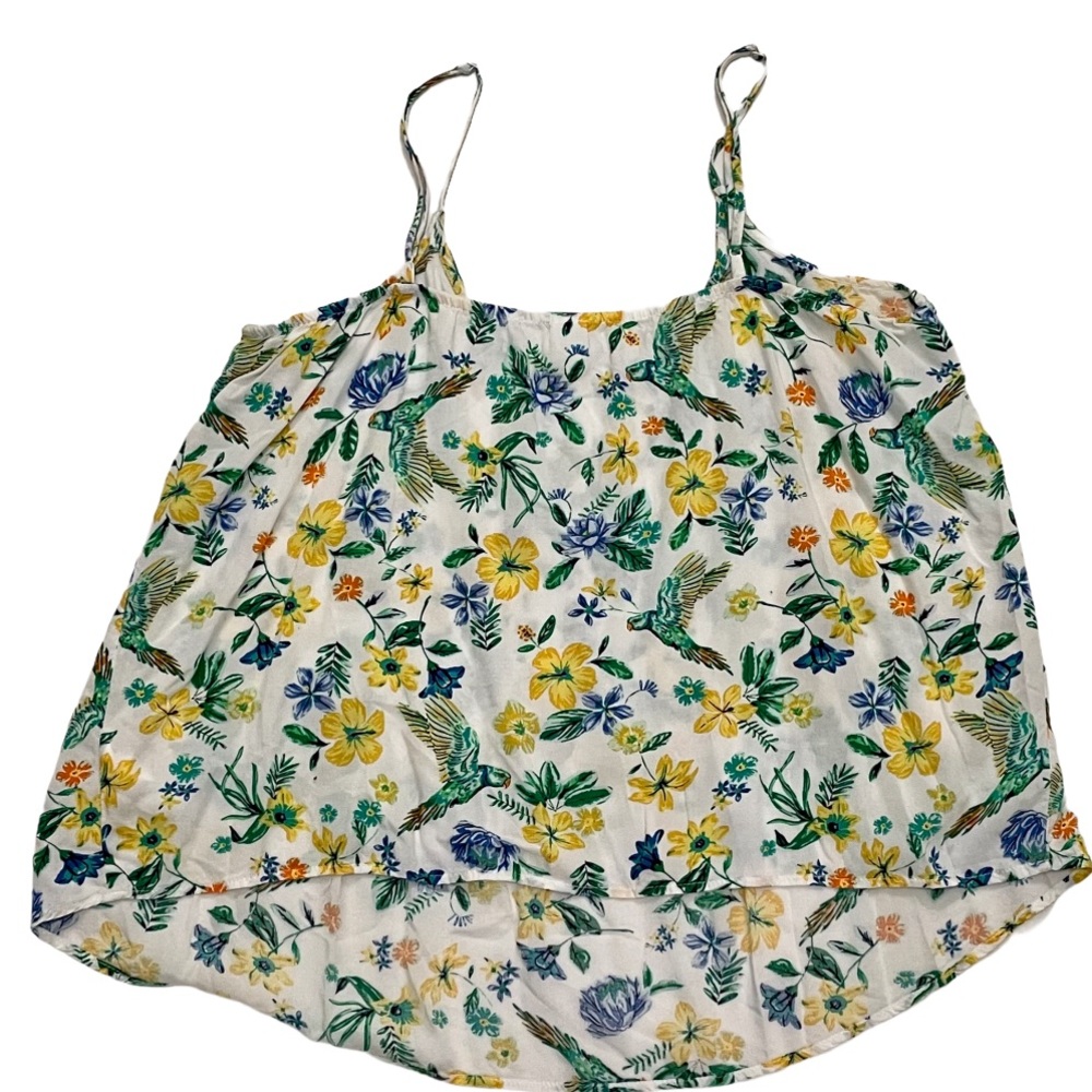 Old Navy Floral Print Tank - Picture 8 of 8